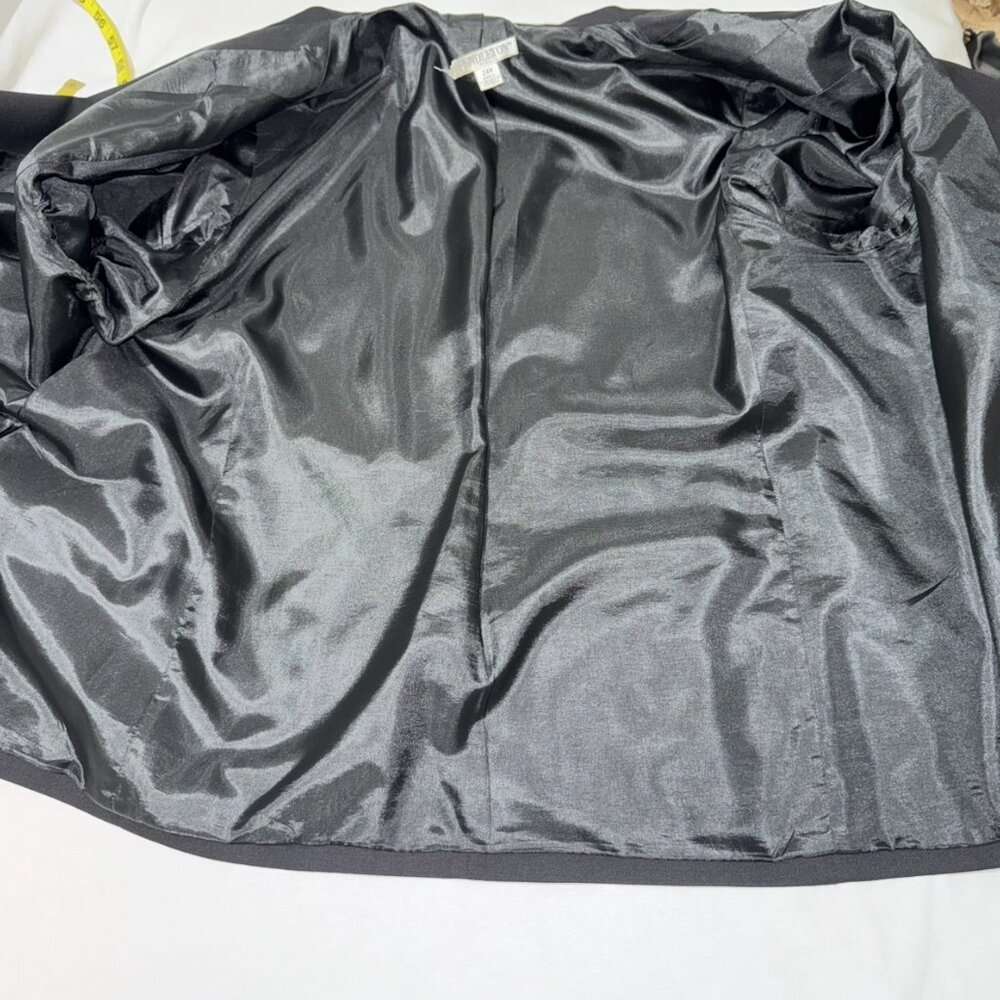 Pendleton Plus Women's Black One Button Blazer 10… - image 7